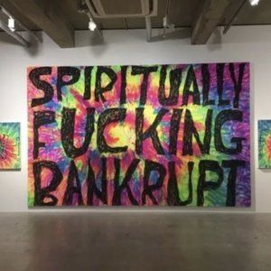 MADSAKI- SPIRITUALLY F&CKING BANKRUPT PILLOW